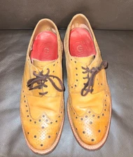 GRENSON ARCHIE BROGUE TAN 11 G 110006