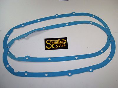 Pair Of Primary Cover Gaskets For Triumph Unit 650/750 (1963-1973) - Fits T120, T140, And More
