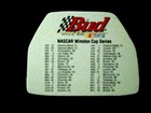 6 Vtg Budweiser Dale Jr Nascar Schedule Racing Monte Carlo Beer Mat Coasters — photo 3