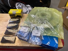 PORSCHE 95B MACAN REAR brake PADS ROTORS disc SENSORS SET PACKAGE S GTS BASE