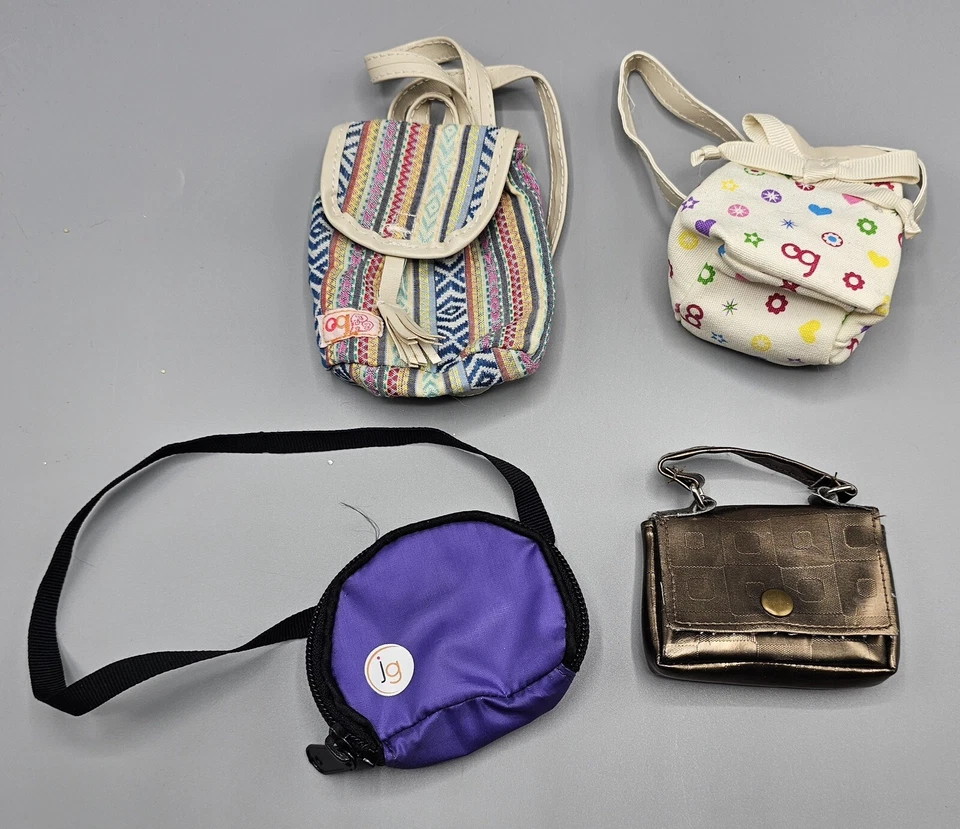 Lote de accesorios de monederos y bolsos para muñecas de 18 pulgadas - OG y Toys R Us (4 piezas) Foto 2 de 3