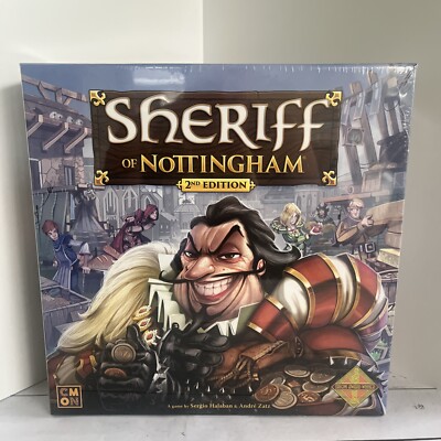 Sheriff of Nottingham 2nd Edition Board Game  New & Sealed
