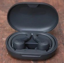 JLab Epic Air Sport True Wireless Bluetooth Earbuds with Charging Case - Black