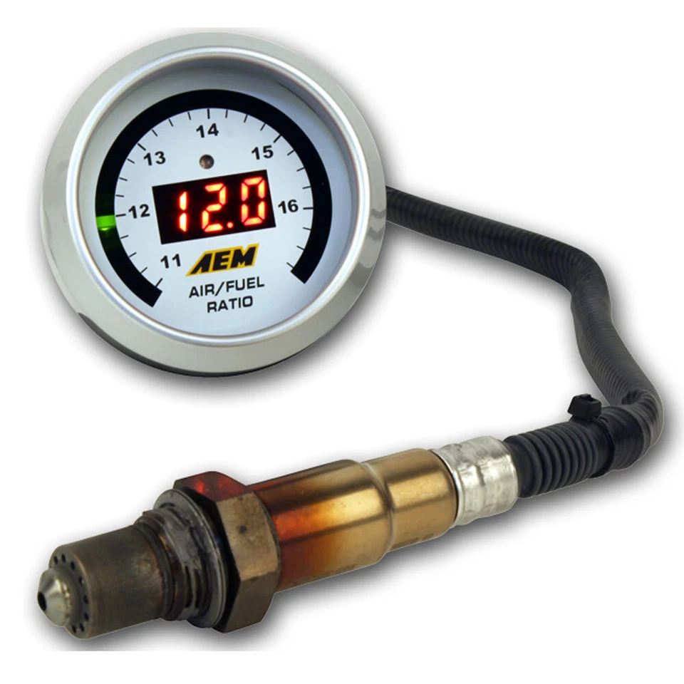 AEM 30-4110 AFR 52mm Wideband O2 UEGO Controller Gauge Air Fuel Ratio 4.9 LSU - Image 4 of 4