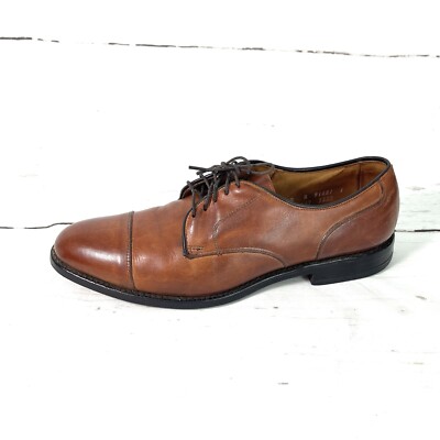 Allen Edmonds Margate Dress Shoes Mens 11 D Brown Cap Toe Oxford Derby Leather Allen Edmonds | Shoes | Allen Edmonds Margate Dress Shoes  main image 2
