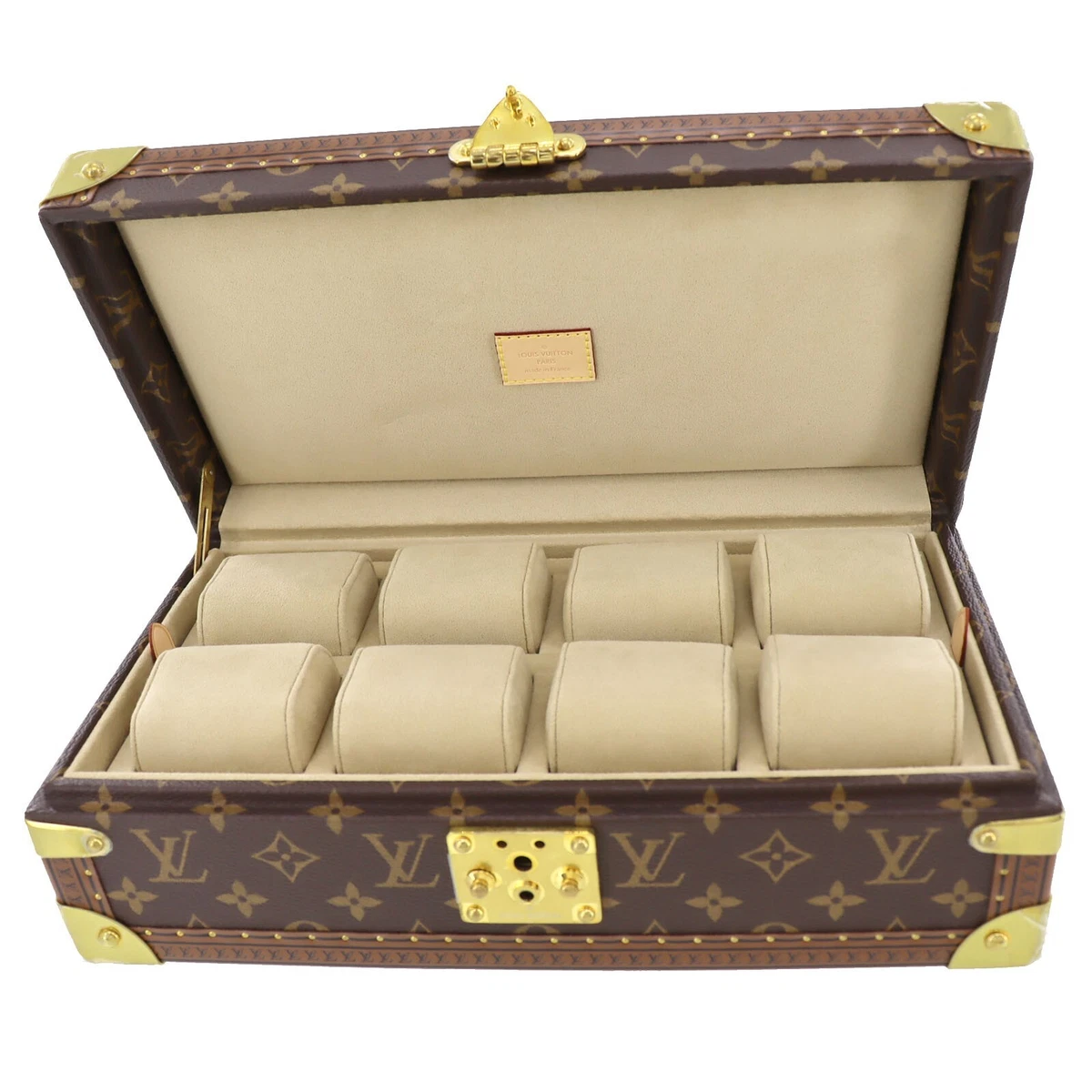 Louis Vuitton LV Coffret 8 Montres Used Watch Case Box Monogram