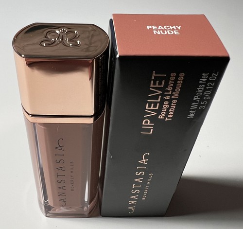 Anastasia Beverly Hills Peachy Nude Lip Velvet Liquid Lipstick New in Box