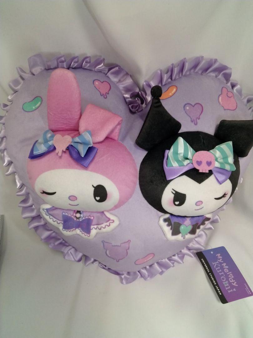 USJ - ユニバ　USJ  クロミ　メロディ　クッション　ハロウィン USJ Kuromi Melody Halloween Cushion | eBay