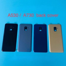 Battery Cover Glass Back Replacement for Samsung Galaxy A530 A730 A8 Plus 2018