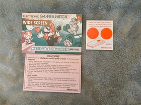 Nintendo Game & Watch Mario the Juggler MB-108 Brand New NOS NIB