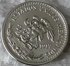 2025 Mexico 20 Veinte Pesos 1 oz 0.999 Silver 1917 Tribute Bullion Round MINTY
