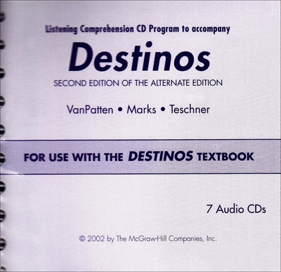 Destinos Listening Comprehension CD Program: For Use with the Destinos Textb...