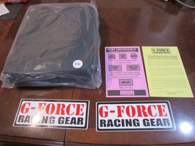 NEW 4125XXLBK G-FORCE 1 PIECE SINGLE LAYER DRIVING SUIT. GF-125SUIT-SFI-3.2A/1