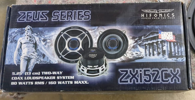 Hifonics ZXI52cx   2-Wege 13 cm Lautsprecher  2 Stück