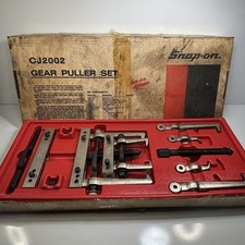 Snap On Tools CJ2002 Complete Vintage Gear Puller Set With Original Box VGC