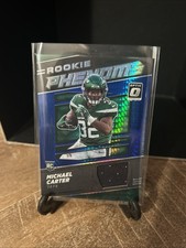 2021 Panini Donruss Optic - Rookie Phenoms Blue Hyper Prizm#RP-35 Michael Carter
