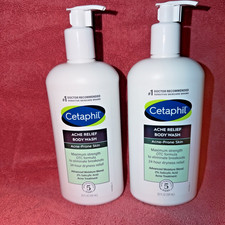 2 Cetaphil Acne Relief Body Wash 2 Salicylic Acid Sensitive Skin Moisture 20 oz