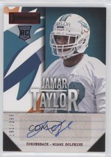 2013 Panini Playbook Signatures Red /299 Jamar Taylor #140 Auto 0pm