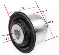 Querlenkerlager Corteco 21652476 FüR Clio Kangoo KC0 Renault Thalia 2 FC0 1 SB0