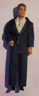 Vintage 1990s Mattel MINIATURE 6.5" KEN DOLL in TUXEDO #C1328