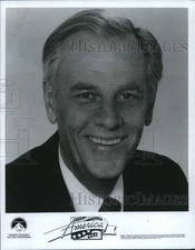 1985 Press Photo "America" co-host & actor McLean Stevenson - pip14918