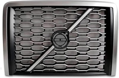 Chrome Grille For 2018+ Volvo VNL 84724157 with Bug Screen & Emblem
