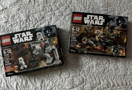 LEGO Star Wars Rebel Trooper 75164 & Imperial Trooper 75165 Boxed Sets