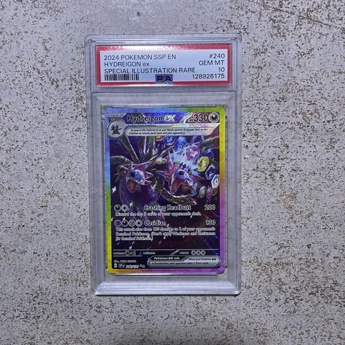 Hydreigon Ex 240/191 Surging Sparks SIR Rare Pokemon Card PSA 10 GEM MINT
