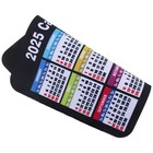  Calendario Pad del mouse rettangolare 2025 Pad del mouse Office Mouse Pad