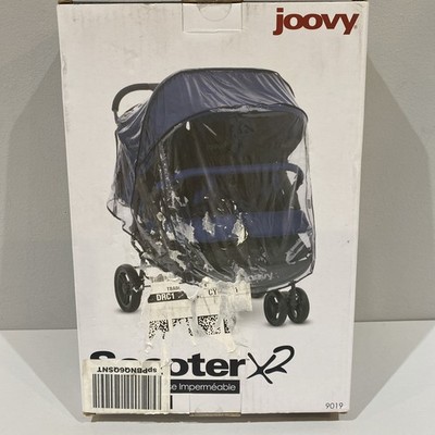 New Joovy ScooterX2 Ultralight Stroller Rain Cover Clear Travel Shield 9019