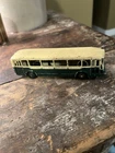 Vintage French Dinky Toys Autobus Parisien Somua Panhard Bus, Tan/Green.