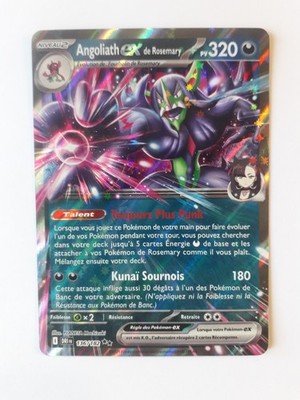 Pokemon Karte Angoliath ex von Rosemary 136/182 - Rivalitäten Schicksale EV10 - NEU