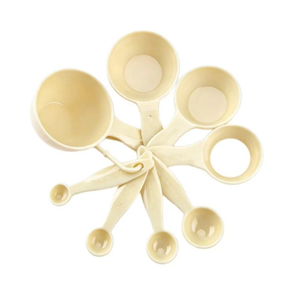 Food-Grade Easy-To-Clean Practical 8-Piece Kitchen Seasoning Measuring Spoon Set
