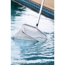 Heavy-Duty Aluminum Leaf Rake for Swimming Pools and Spas