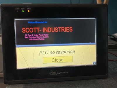 Maple Systems Weintek Touchscreen