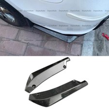 For Subaru Impreza Wrx Sti Rear Bumper Lip Spoiler Diffuser Carbon Fiber