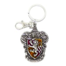 Harry Potter Series Gryffindor Crest Pewter Keyring Key Chain