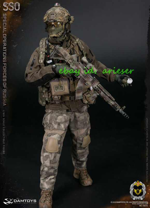 ミリタリー フィギュア 1/6スケール Dam 1/6 78075 Special Operations Forces Of Russia Sso Action