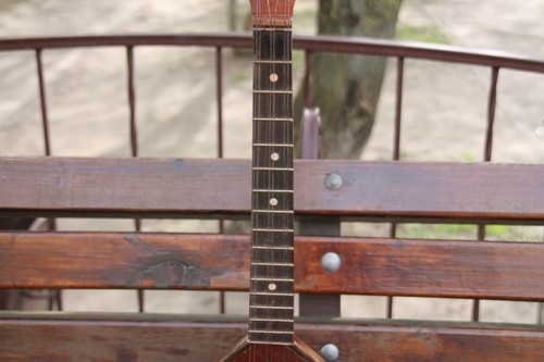 Vintage Balalaika, sowjetisches Konzert Balalaika, 6 Saiten - Bild 5 von 8