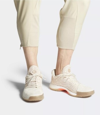 Size 18 - adidas Harden Vol. 1 Primeknit Chalk White