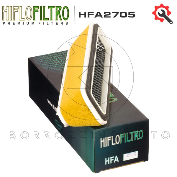 Luftfilter Hiflo Hfa2705 Kawasaki Zl 1000 A1,A2 Eliminator 1987 1988-image