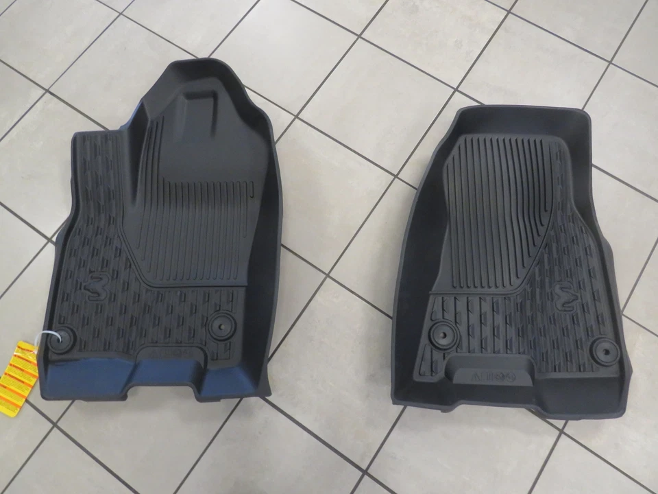 2025 RAM 1500 Crew Cab Black All Weather Floor Mats NEW OEM MOPAR - Image 2 of 4