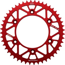JT Sprockets Rear Racelite Sprocket Alum 48T-520 Red Beta/Hon | JTA210.48RED