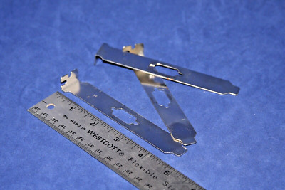 * NEW * PC Card Slot Cover Plate DB9 DB09 Blockout Case Bracket (Pkg of 3 pcs)