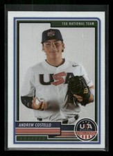 2023 Panini USA Baseball Stars & Stripes #24 Andrew Costello