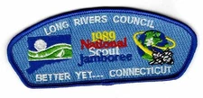 Long Rivers Council JSP 1989 Jamboree BLU Bdr. [MK-250-8]