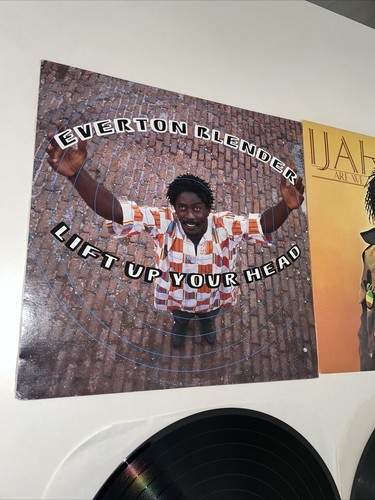 rare reggae 3 lp lot Anthony Red Rose -Firehouse Label Everton Blender & IJAHMAN - Picture 2 of 21