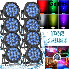 4 in 1 RGBW LED IP65 Waterproof Par Light 14x15W Outdoor Stage Wash Lights DMX