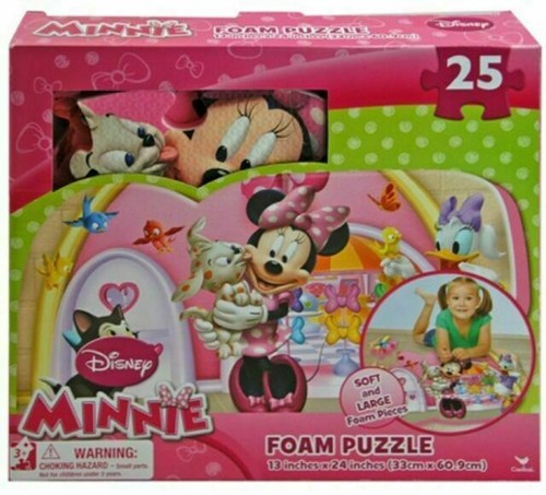 minnie mouse floor puzzle mat