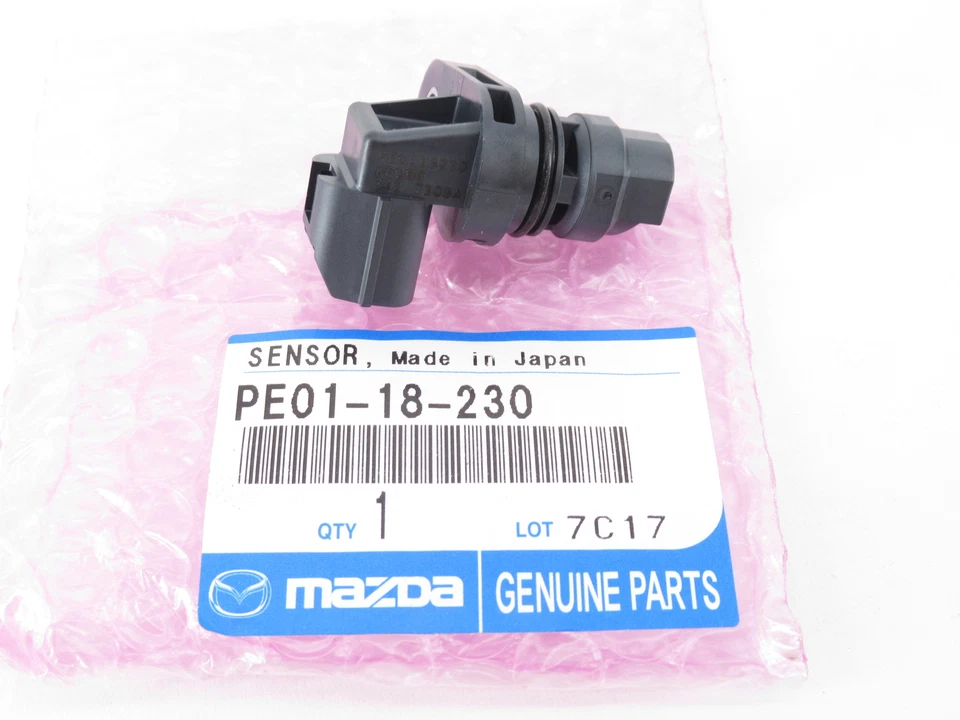 Sensor de posición del árbol de levas genuino OEM Mazda PE01-18-230 3 6 CX-3 CX-5 CX-9 Miata Foto 4 de 4
